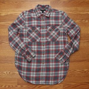 *SOLD* J. Crew Light Flannel Button Down Shirt